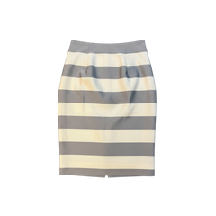 BURBERRY STRIPED SKIRT
