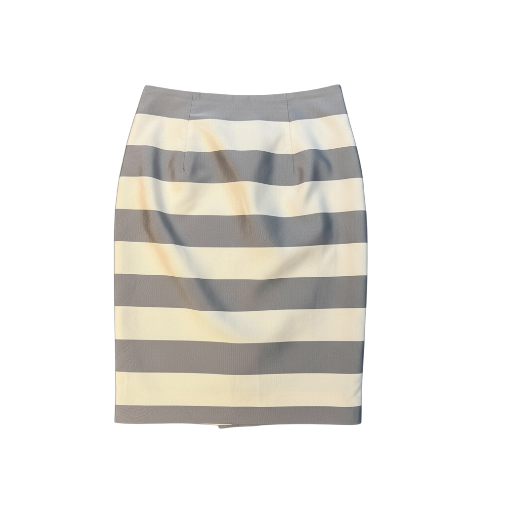 BURBERRY STRIPED SKIRT