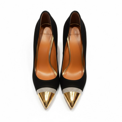 GIVENCHY GOLD TIP HEELS