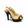 Image of JOHN GALLIANO PEEP TOE HEELS