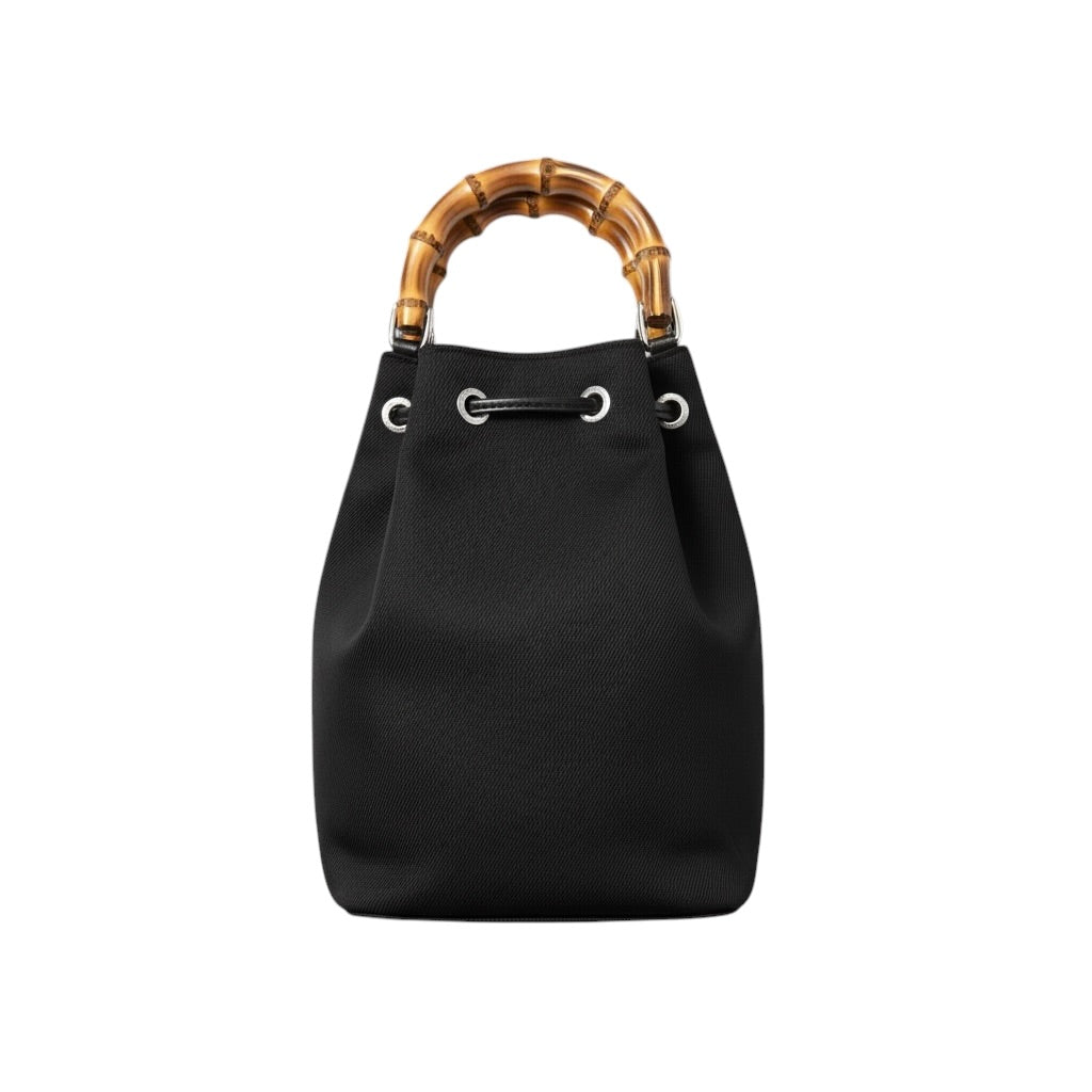 GUCCI BY TOM FORD BAMBOO HANDLE NYLON BAG