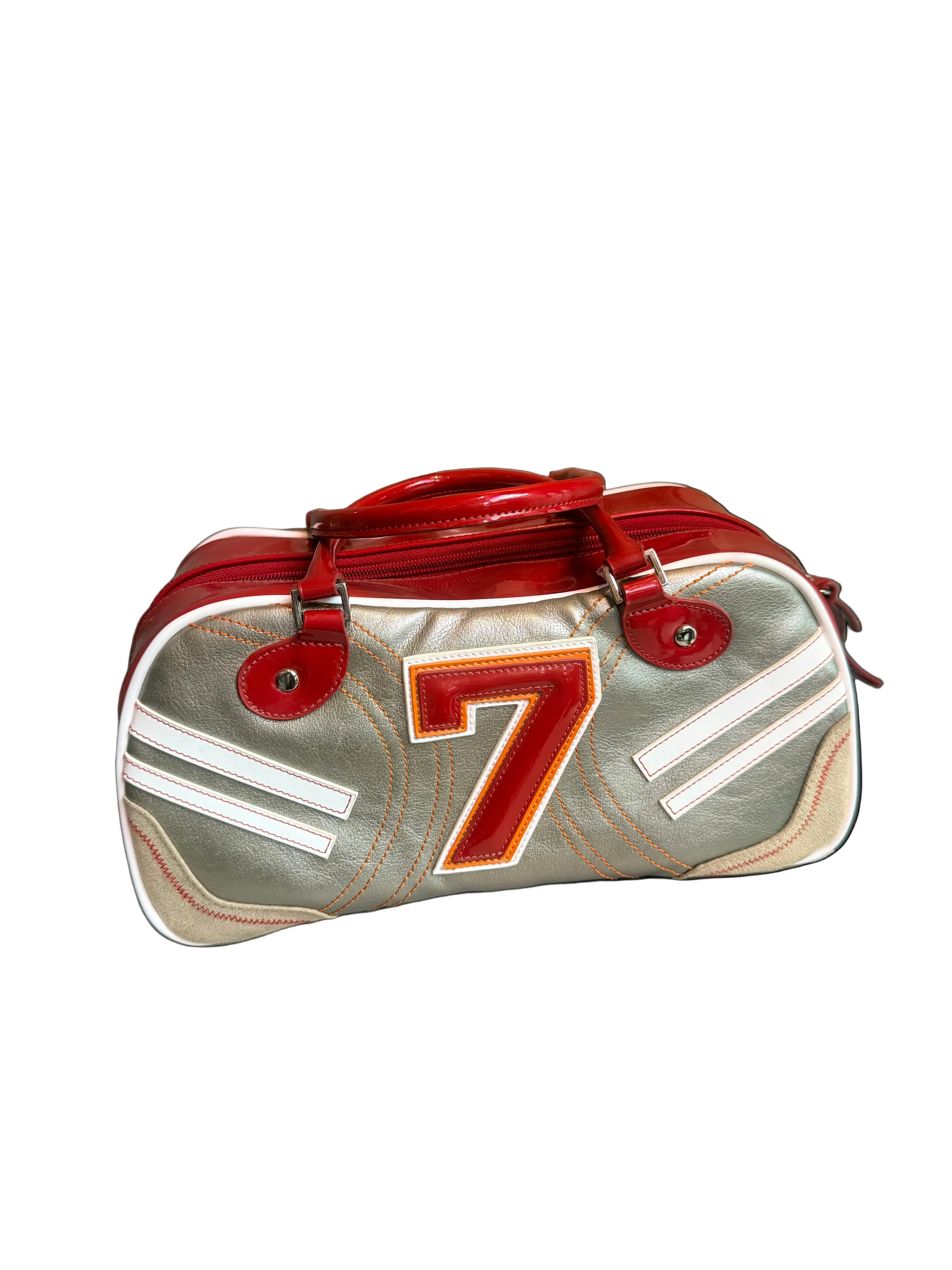 NICKY HILTON x SAMANTHA THAVASA 7 BOWLER BAG