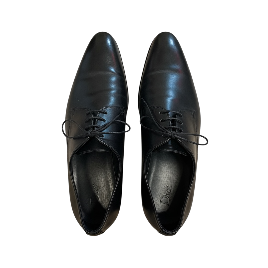HEDI SLIMANE DIOR HOMME LACE UP DERBY SHOES