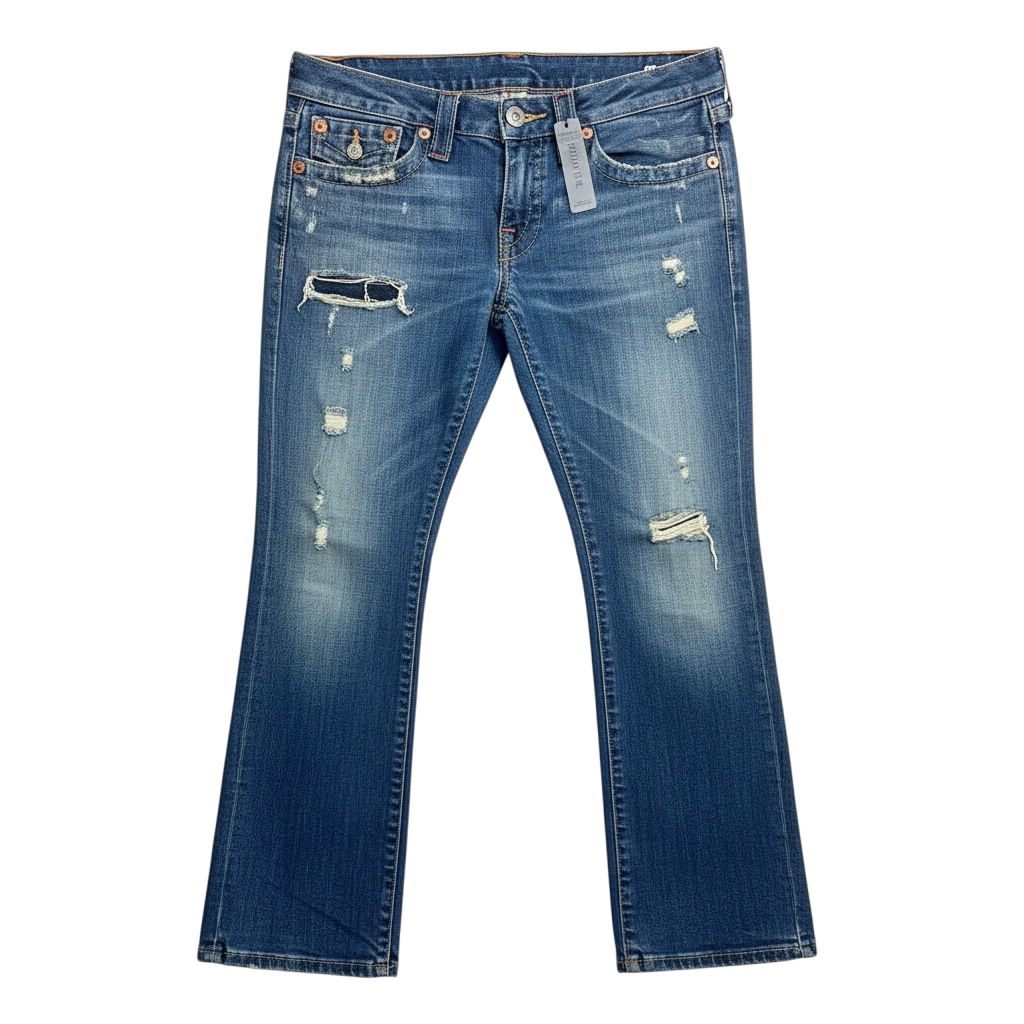 TRUE RELIGION DISTRESSED JEANS
