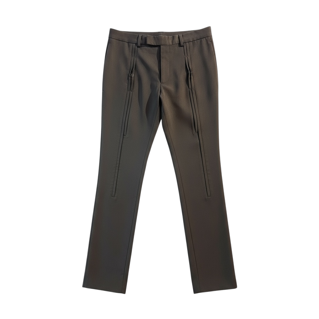 DIOR HOMME F/W 2008 RUNWAY LOOK 18 TUXEDO PANT