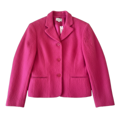 VINTAGE HENRY BENDEL’S PINK MOHAIR JACKET