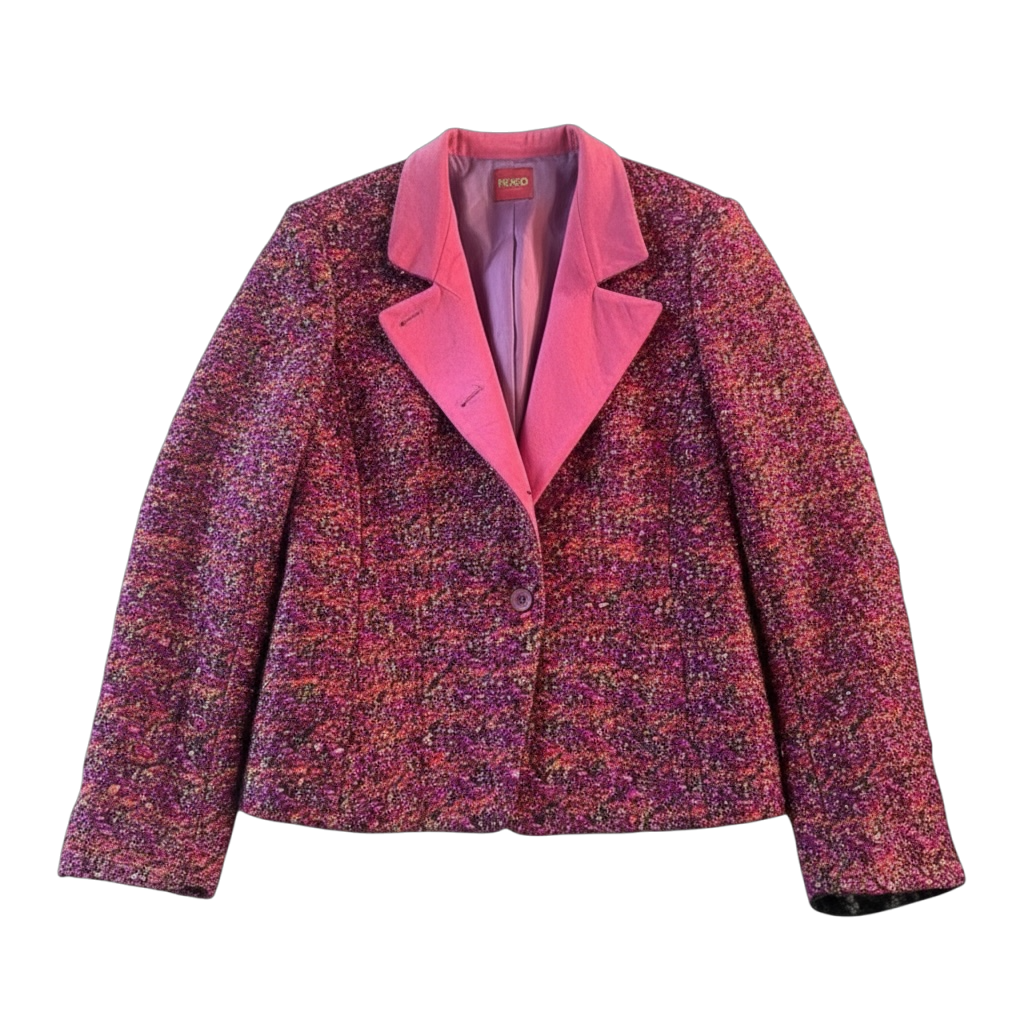 KENZO 1994 RUNWAY TWEED JACKET
