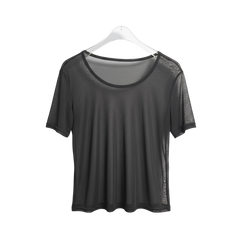 SHEER MESH TOP