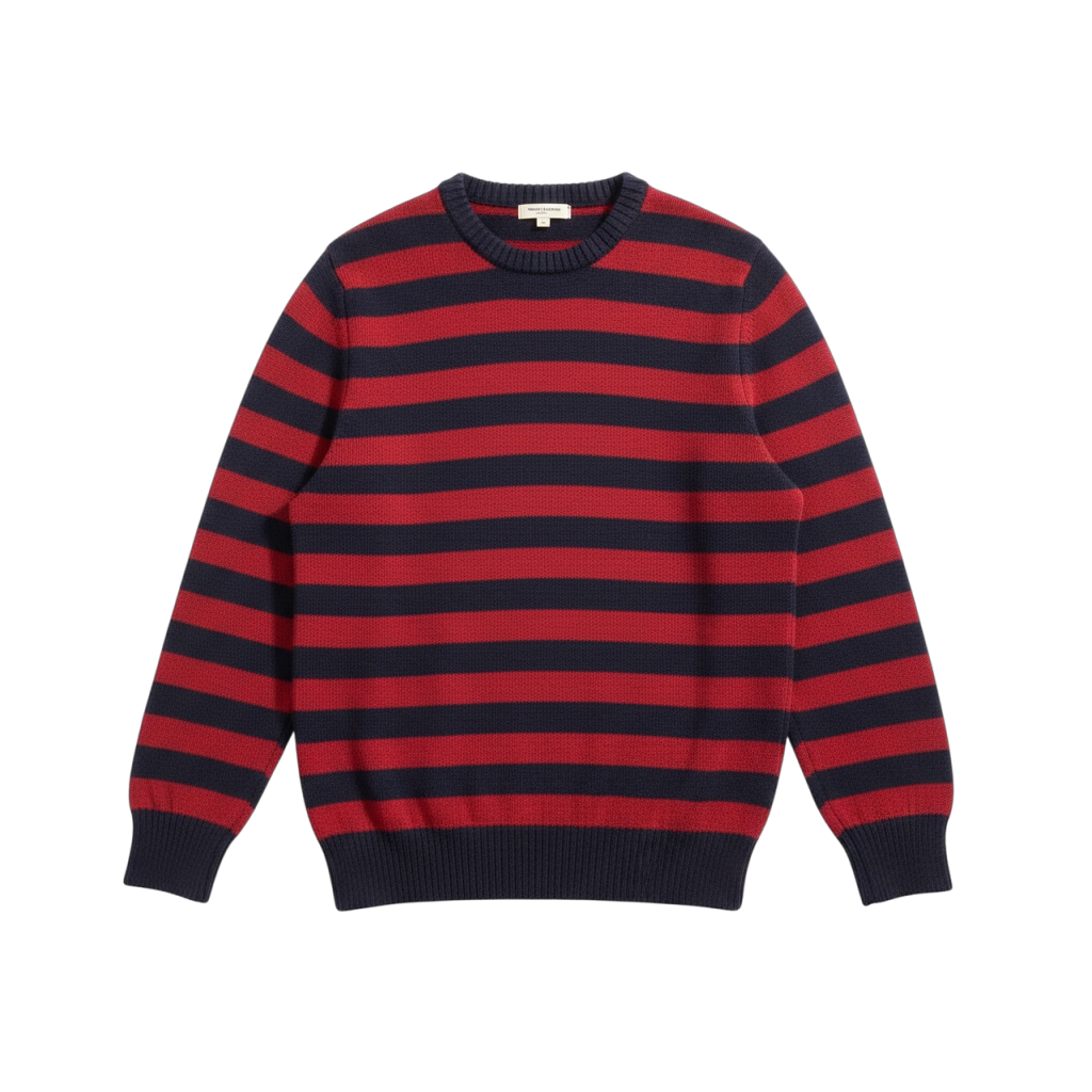 HEDI SLIMANE SAINT LAURENT 2015 STRIPED SWEATER