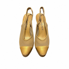 YSL SLINGBACK HEELS