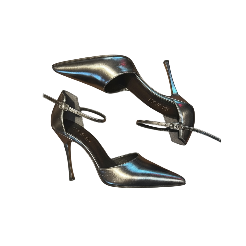 TOM FORD FOR GUCCI METAL HEEL PUMPS