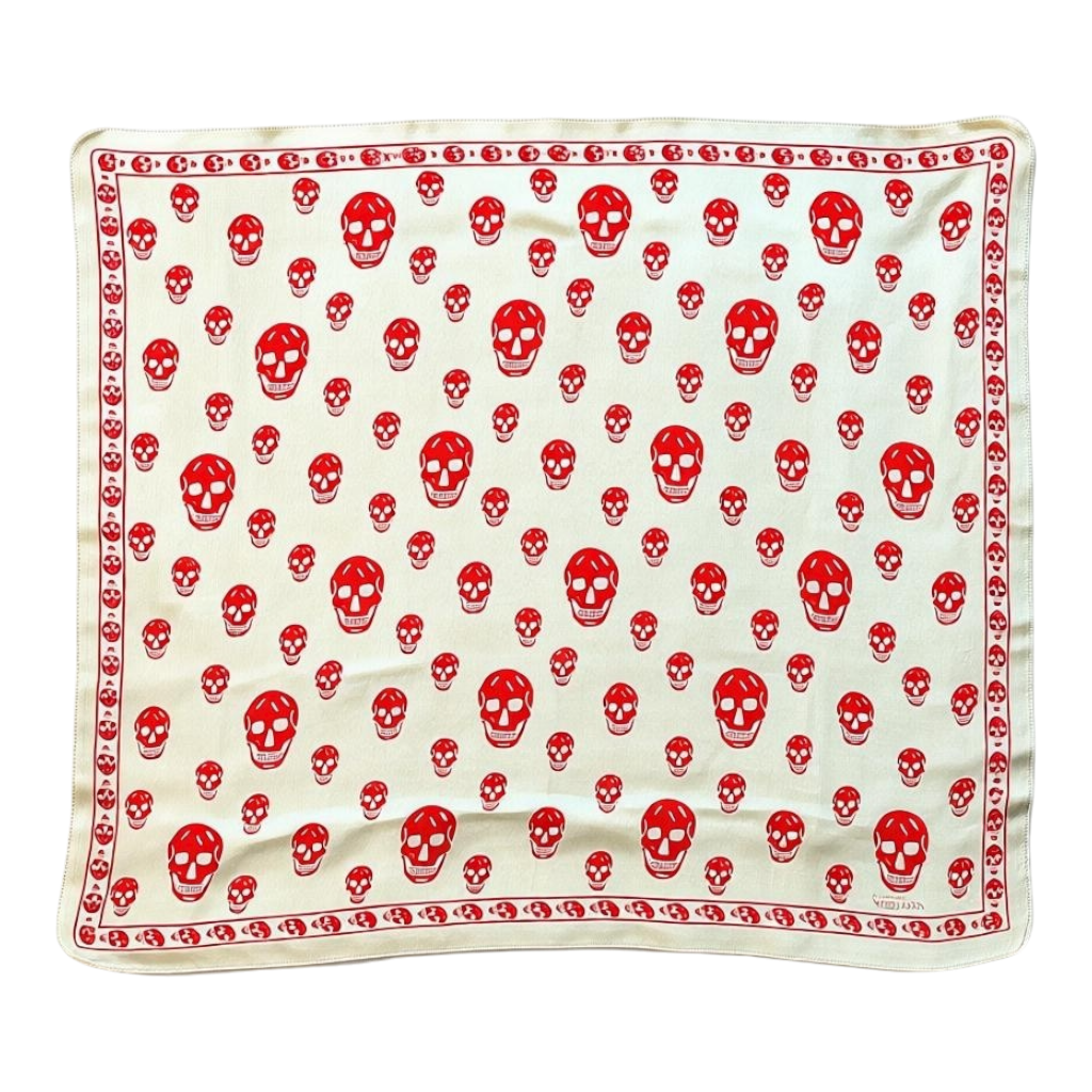 ALEXANDER MCQUEEN SKULL SCARF
