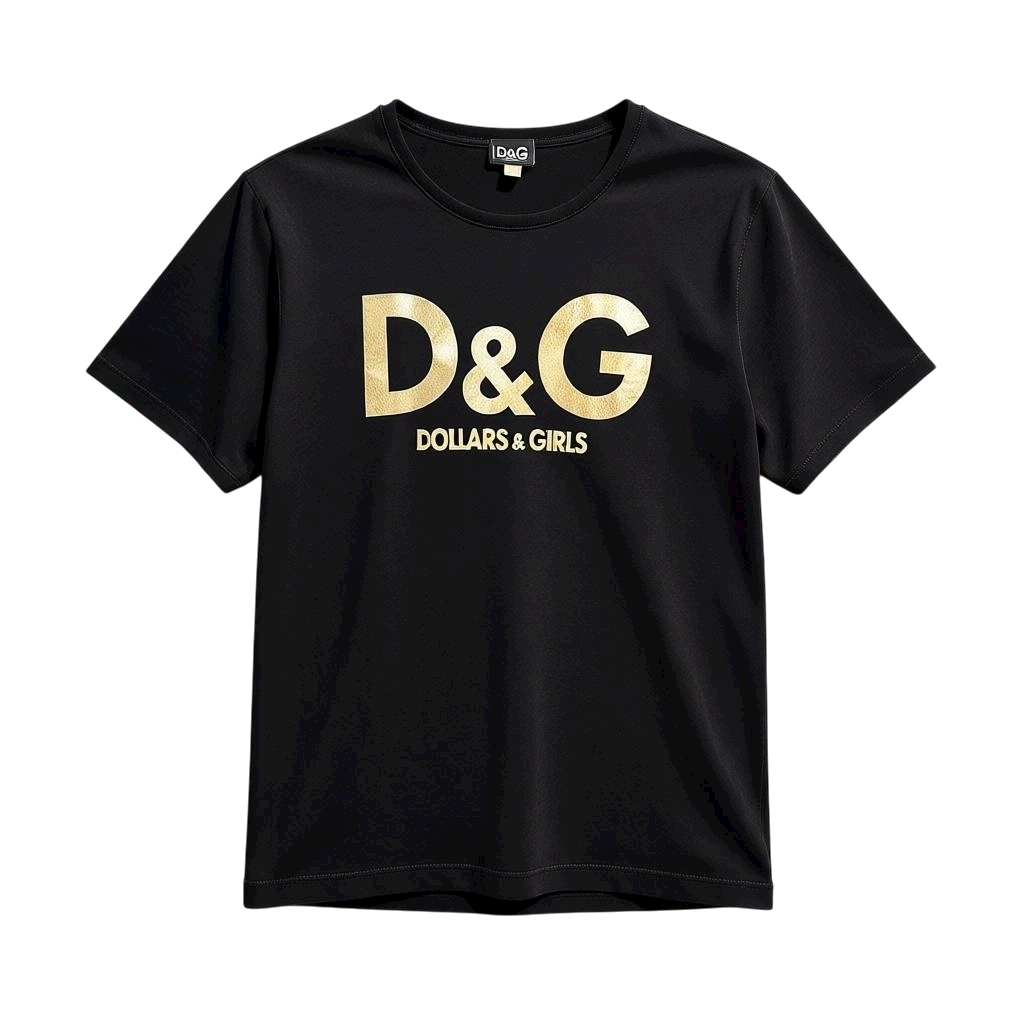 D&G DOLLARS AND GIRLS TEE