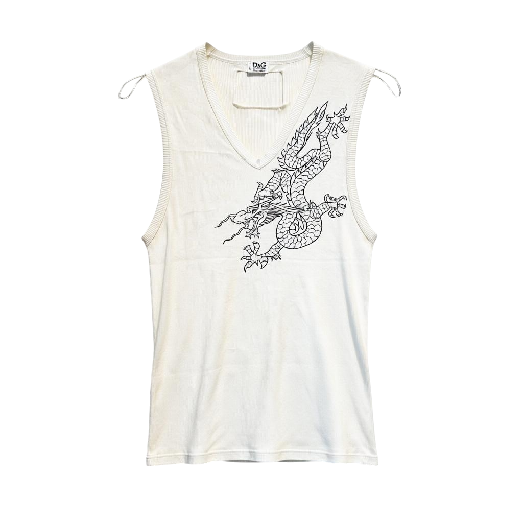 D&G BEACHWEAR DRAGON TANK