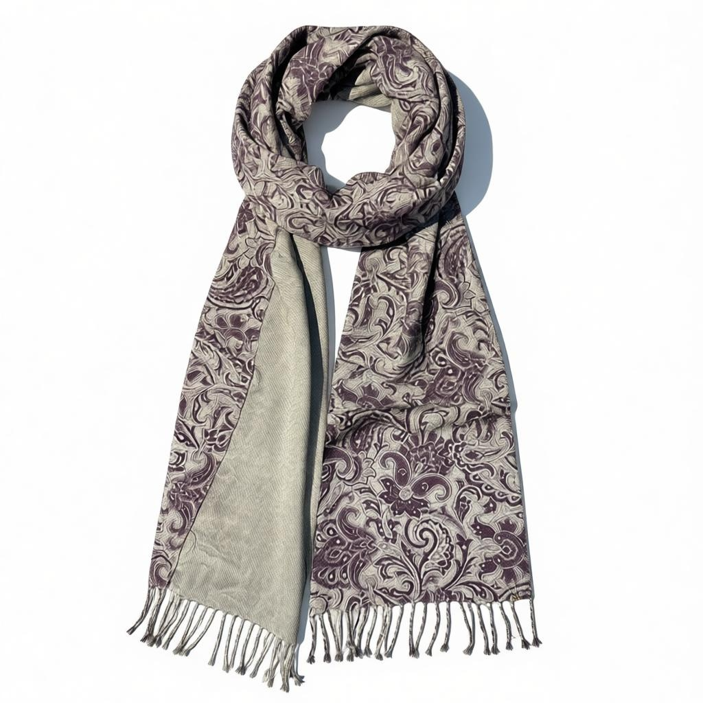 CASHMERE PAISLEY SCARF