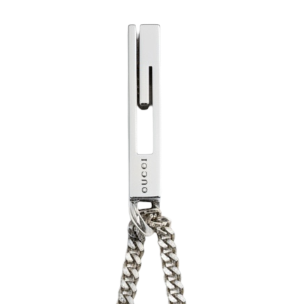 GUCCI BY TOM FORD G STERLING SILVER NECKLACE