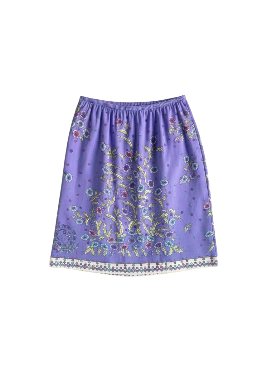 PUCCI FOR PRO FORM ROBINSON FLORAL SKIRT
