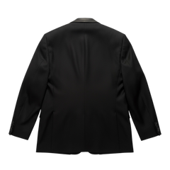 DIOR HOMME F/W 2006 LEATHER COLLAR BLAZER