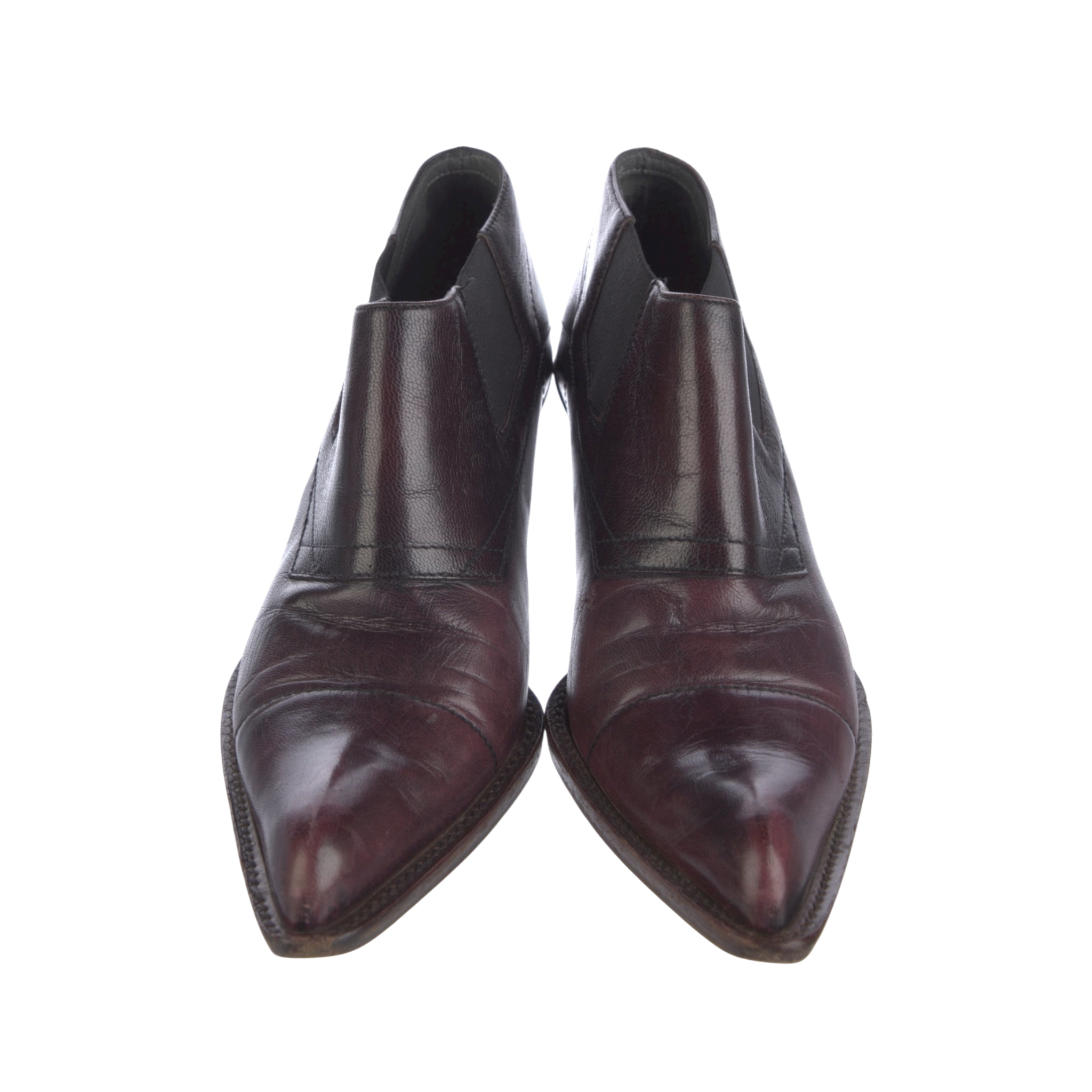 MIU MIU KITTEN HEEL BOOTIES