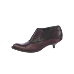 MIU MIU KITTEN HEEL BOOTIES