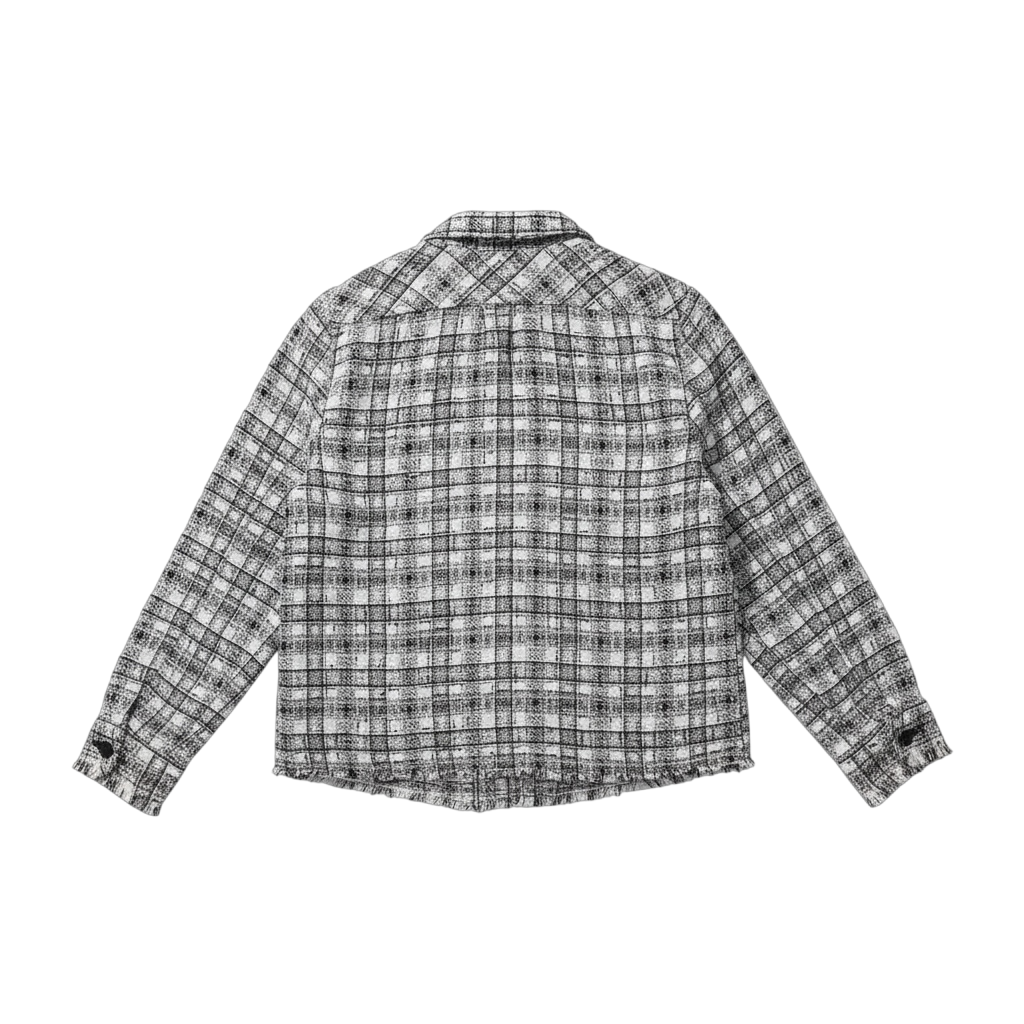 FAITH CONNEXTION TWEED BUTTON DOWN