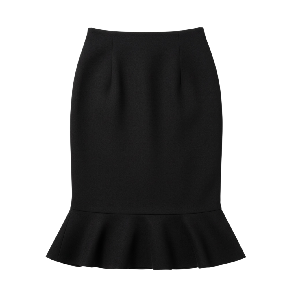 90S ALIAÏA WOOL SKIRT